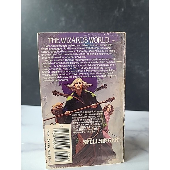SPELLSINGER 1983 Vintage Paperback; Alan Dean Foster - Picture 9 of 10